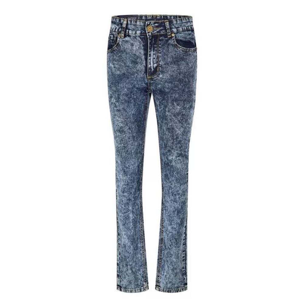 Criminal Damage Mens SOS 5 Pockets Skinny Jeans / Indigo
